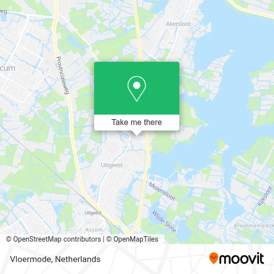 Vloermode map