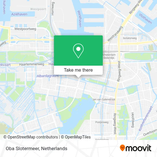 Oba Slotermeer map