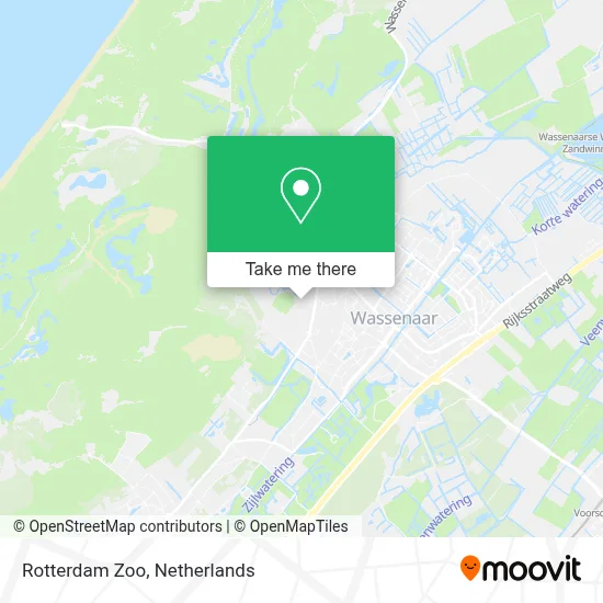 Rotterdam Zoo map