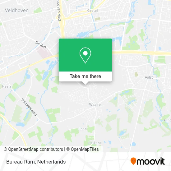 Bureau Ram map