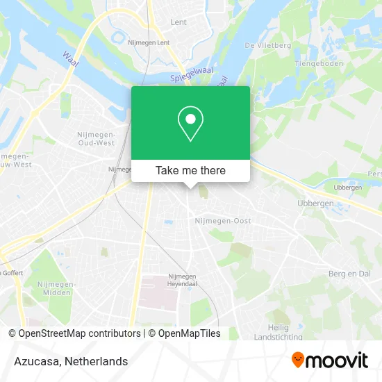 Azucasa map