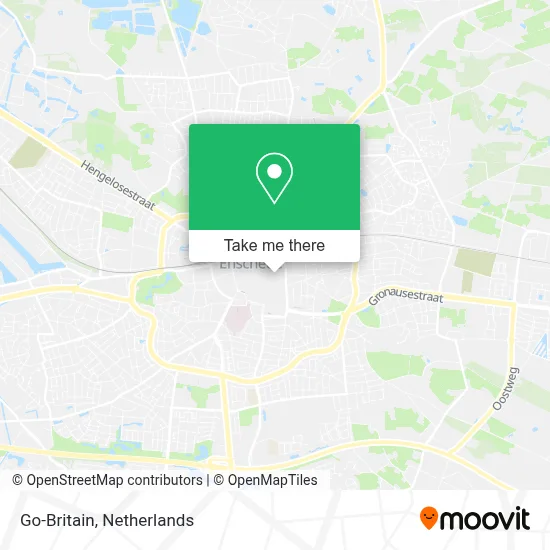 Go-Britain map