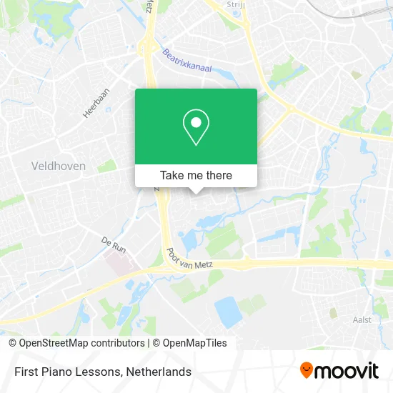 First Piano Lessons map