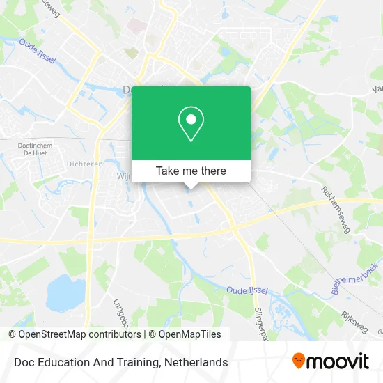 Doc Education And Training map