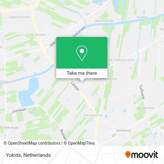 Yokids map