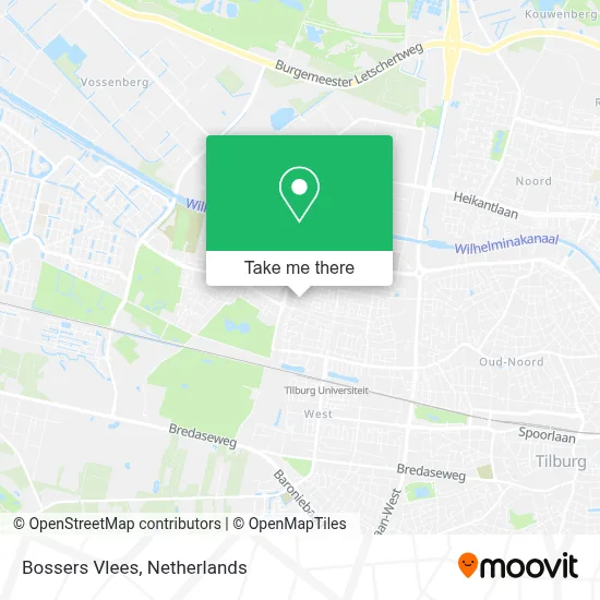 Bossers Vlees map