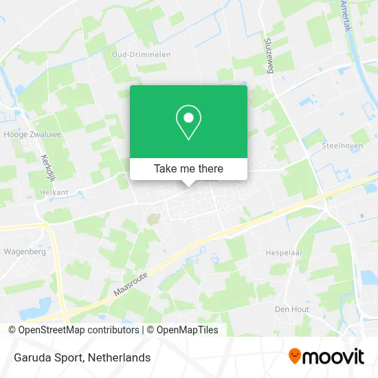 Garuda Sport map