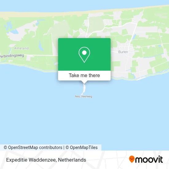 Expeditie Waddenzee Karte