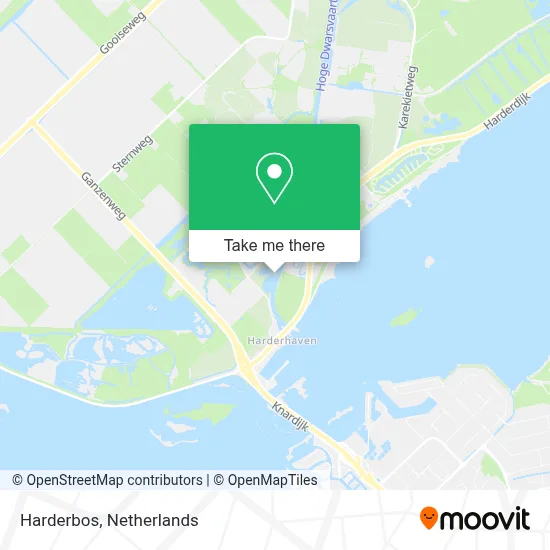 Harderbos map
