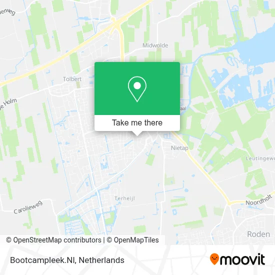 Bootcampleek.Nl map