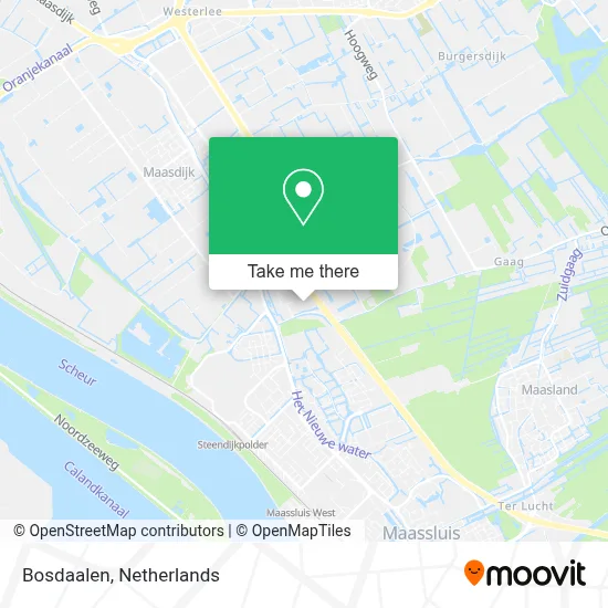 Bosdaalen map