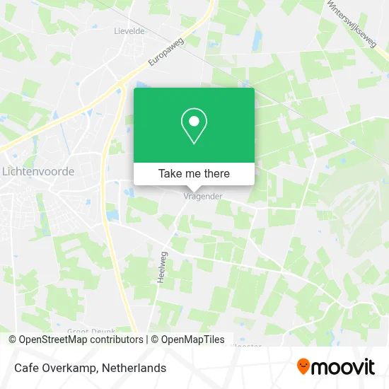 Cafe Overkamp map