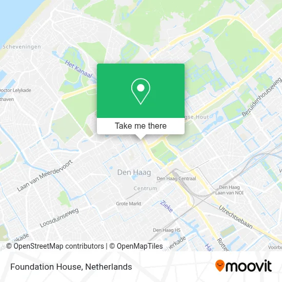 Foundation House map