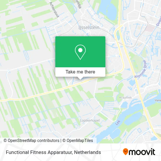 Functional Fitness Apparatuur map