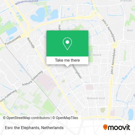 Esrc the Elephants map