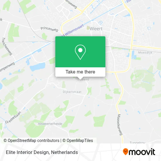 Elite Interior Design map