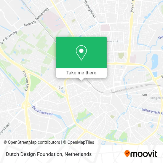 Dutch Design Foundation map