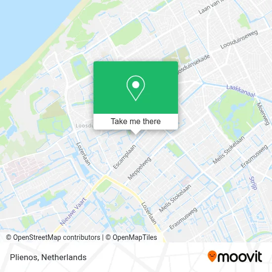 Plienos map