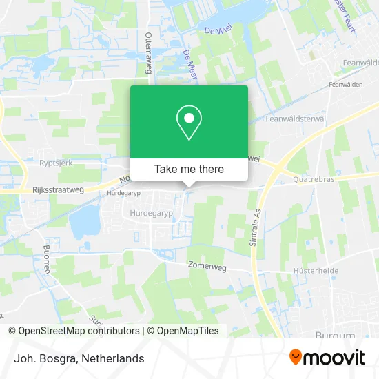 Joh. Bosgra map