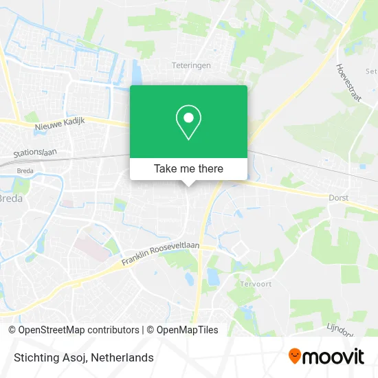 Stichting Asoj map