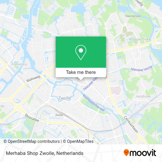 Merhaba Shop Zwolle map