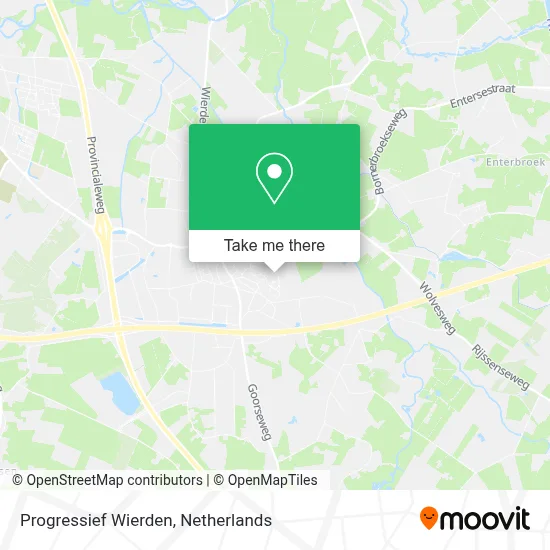 Progressief Wierden map