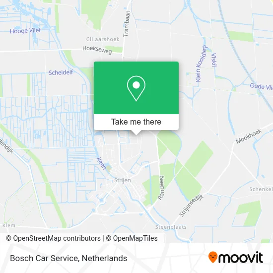 Bosch Car Service map