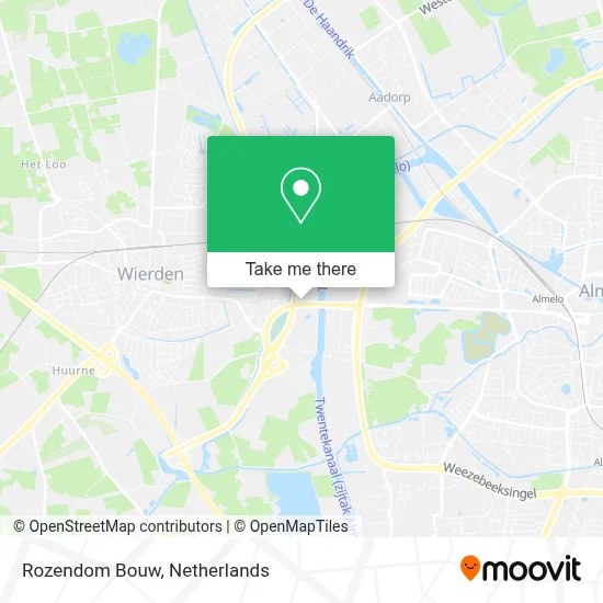 Rozendom Bouw Karte