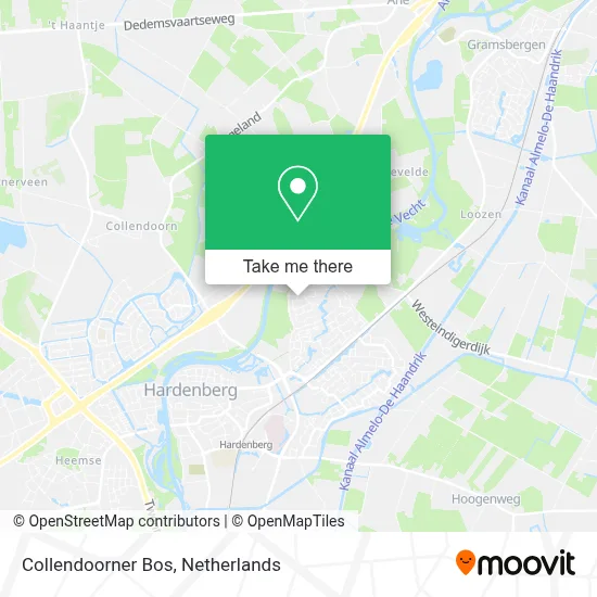 Collendoorner Bos Karte