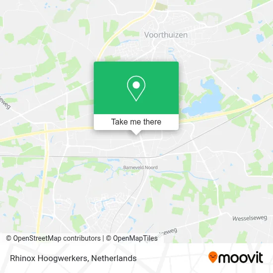 Rhinox Hoogwerkers map