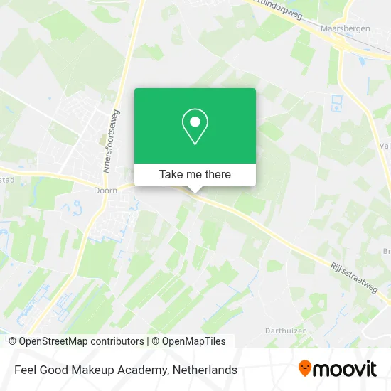 Feel Good Makeup Academy map