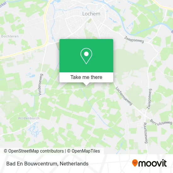 Bad En Bouwcentrum map