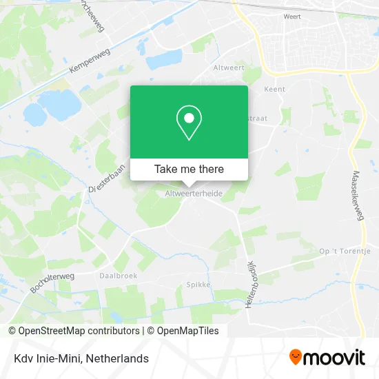 Kdv Inie-Mini map