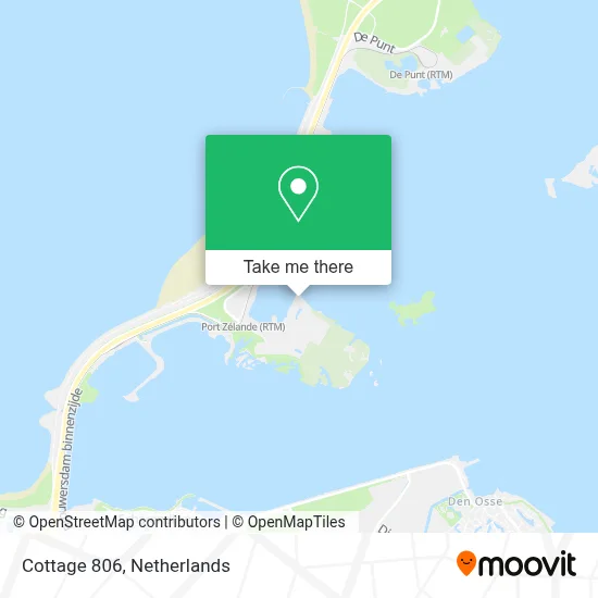 Cottage 806 map
