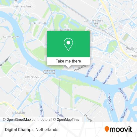 Digital Champs map