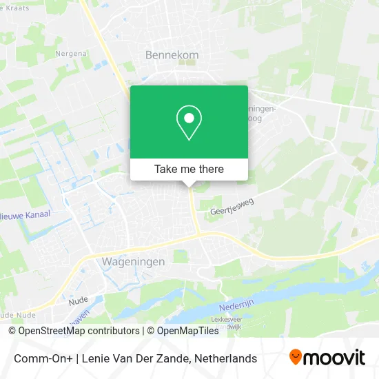 Comm-On+ | Lenie Van Der Zande map