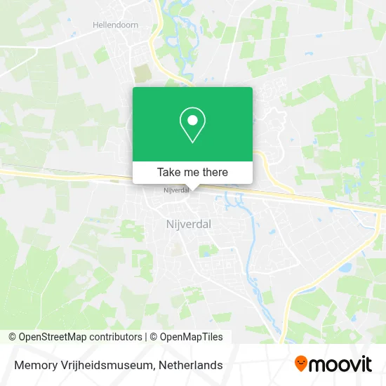 Memory Vrijheidsmuseum map