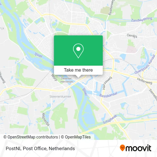 Postnl Postkantoor map