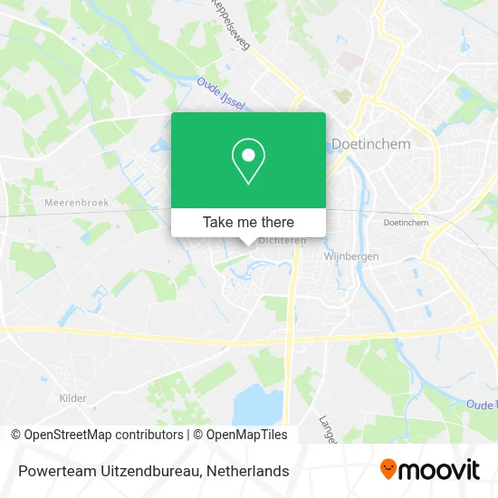Powerteam Uitzendbureau map