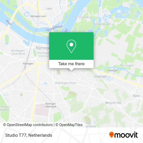 Studio T77 map