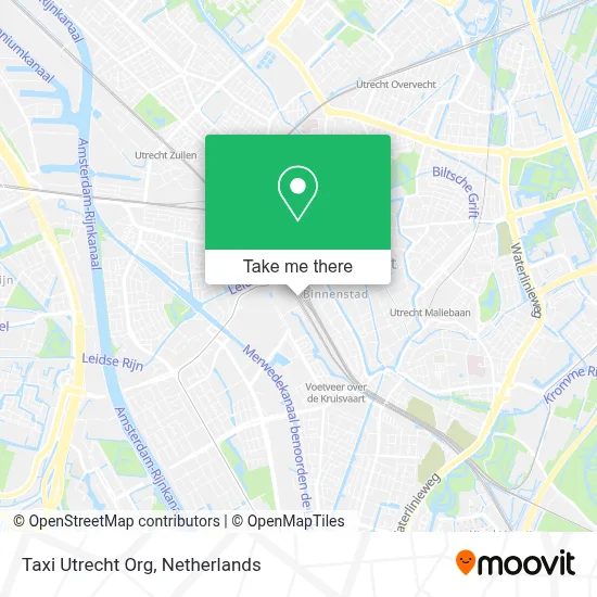 Taxi Utrecht Org map