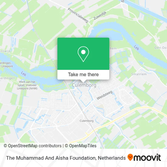 The Muhammad And Aisha Foundation map
