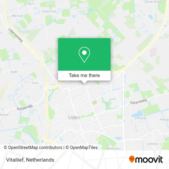 Vitallief map