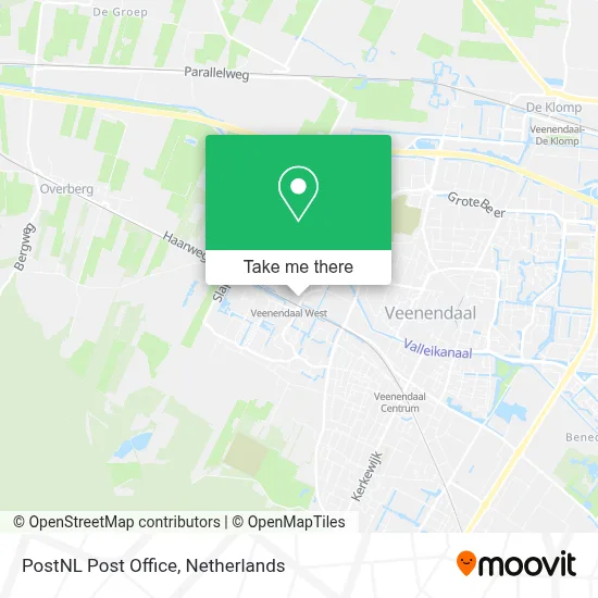 Postnl Postkantoor map