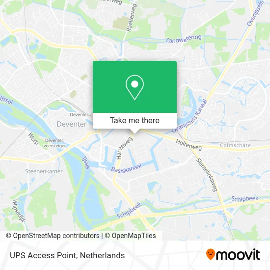 Ups Access Point Karte