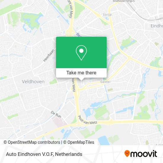 Auto Eindhoven V.O.F map