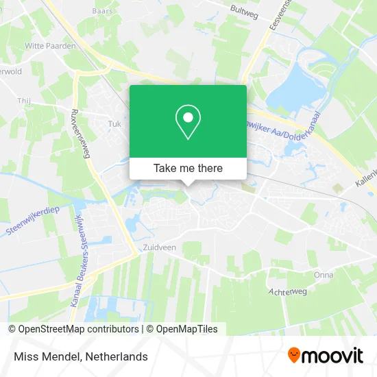 Miss Mendel map