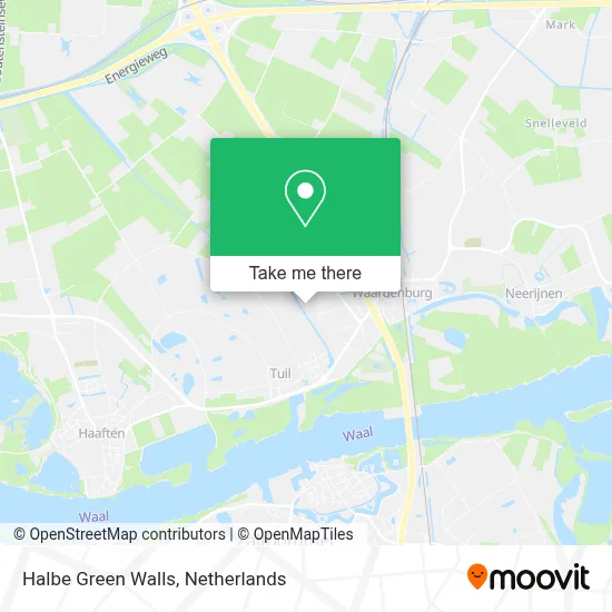 Halbe Green Walls map