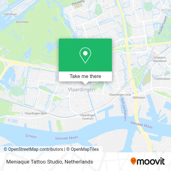 Meniaque Tattoo Studio map