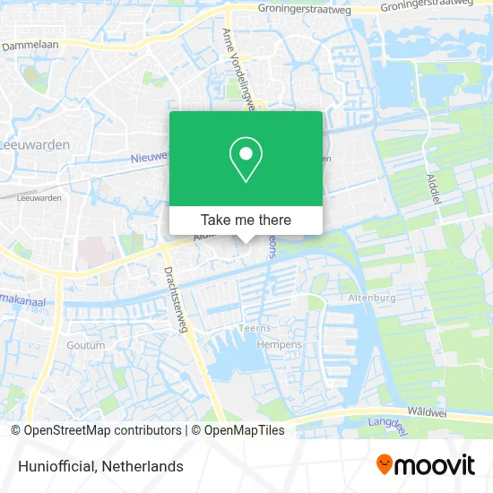 Huniofficial map